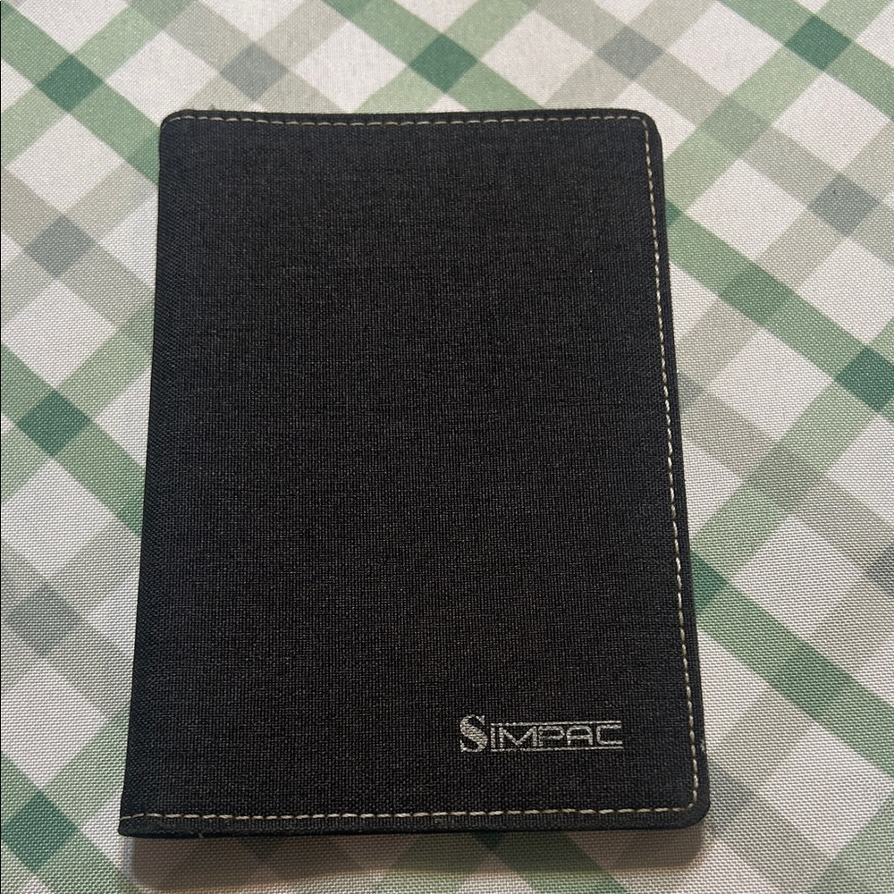 SimPac Fabric RFID Passport travel wallet